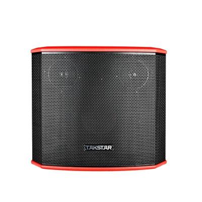 Loa KTV Takstar H-K80 Red vỏ gỗ, bọc da màu đỏ