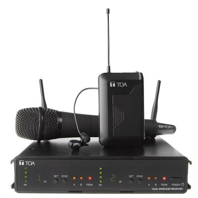 Bộ 1 Micro cầm tay, cài cổ áo TOA WS-402-AS