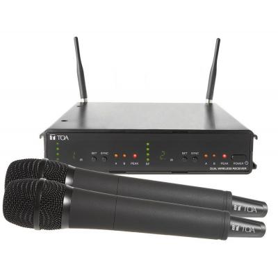 Bộ 2 Micro không dây cầm tay TOA WS-422-AS