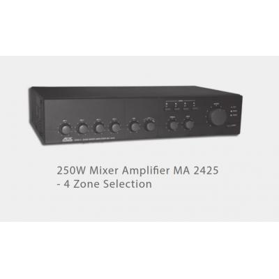 Amply liền Mixer, 4 Zones, công suất 250W AEX MA 2425