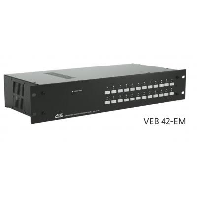 Bảng mở rộng thông báo khẩn 24 vùng AEX VEB 42-EM