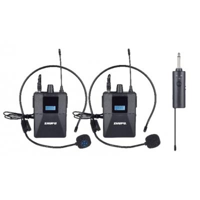 Bộ 02 Micro không dây choàng đầu UHF Shupu SKT-A2HM