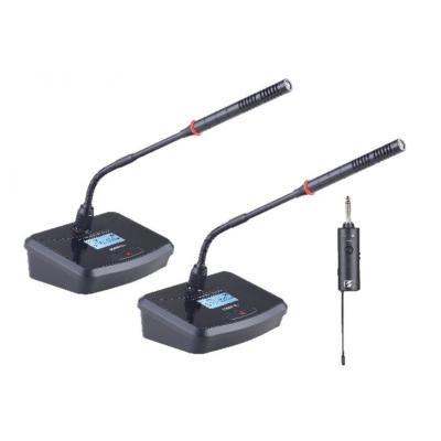 Bộ 02 Micro không dây để bục cần cổ ngỗng UHF Shupu SKT-A2UD/CM