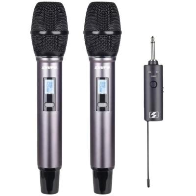 Bộ micro không dây hai tay cầm, cổng 6.35mm Shupu SKT-A2B