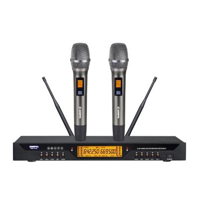 Bộ micro không dây UHF hai tay cầm Shupu SKM-A730