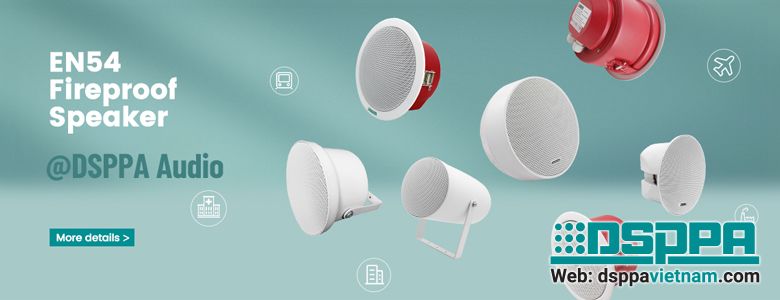 Loa âm trần chống cháy là gì và vai trò của loa âm trần chống cháy