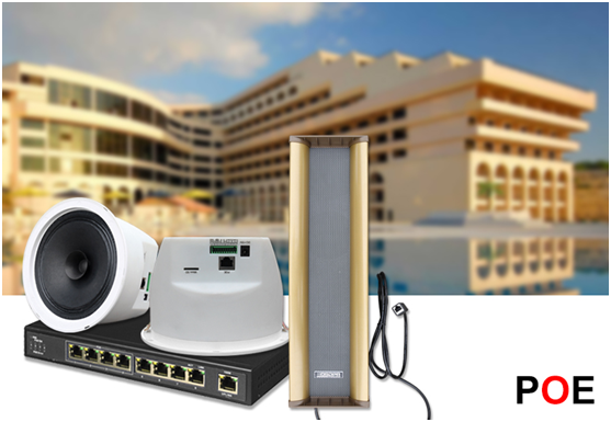 Giải pháp hệ thống mạng IP POE cho khách sạn
