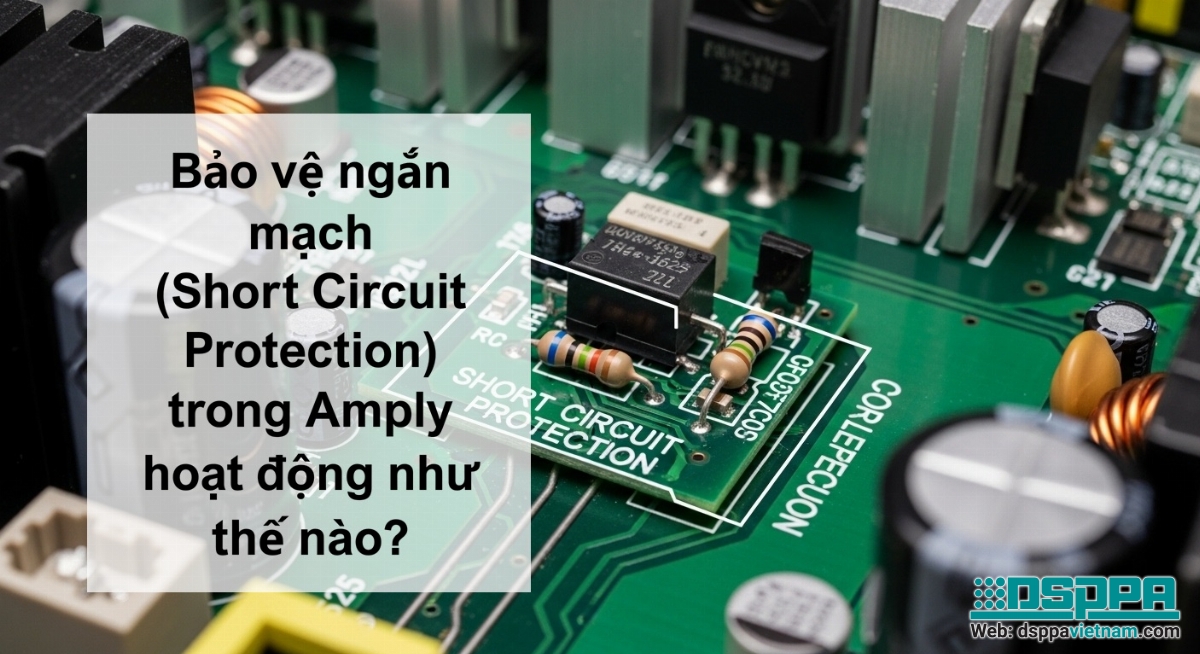 Bảo vệ ngắn mạch (Short Circuit Protection) trong Amply hoạt động như thế nào?