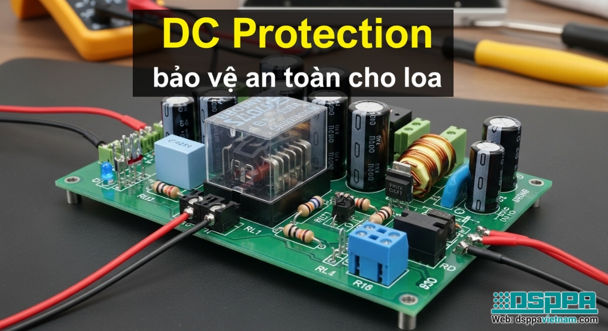 Bảo vệ DC (DC Protection) bảo vệ an toàn cho loa