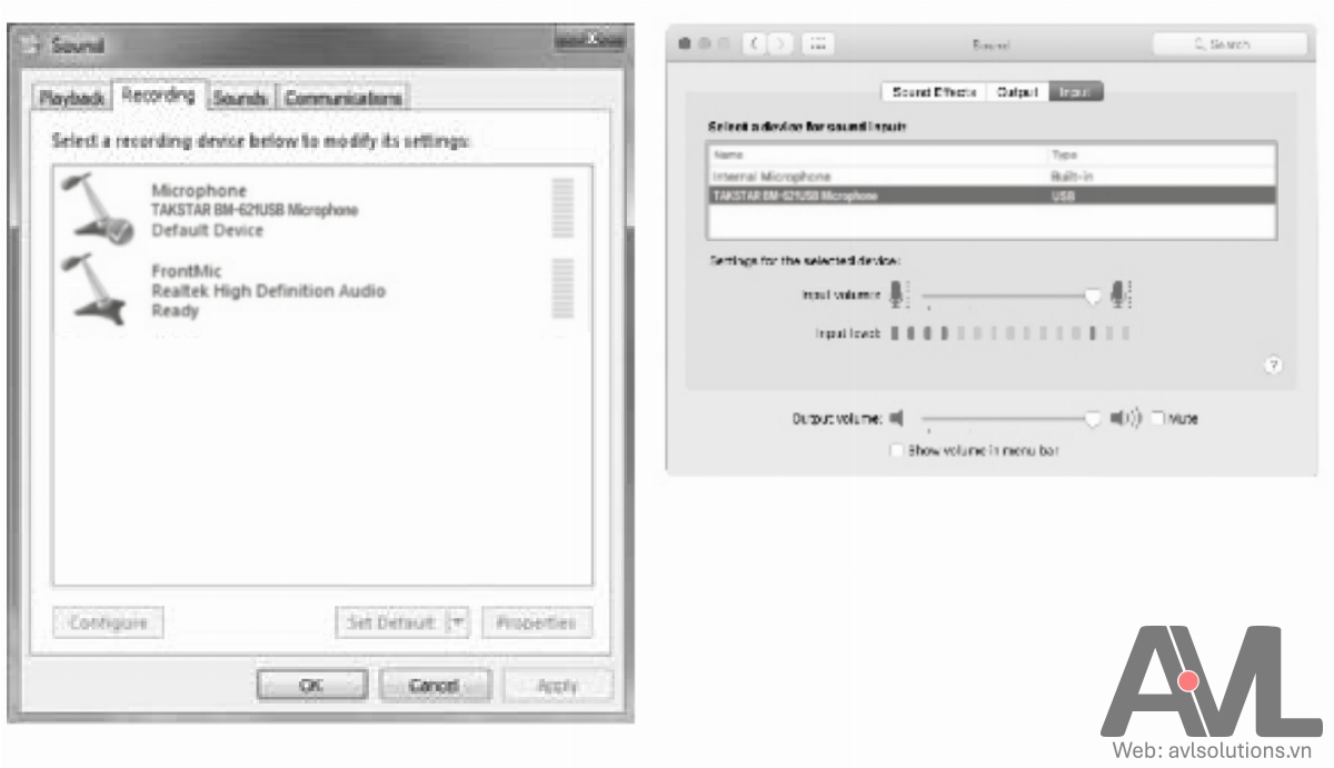 Chọn Driver BM-621USB