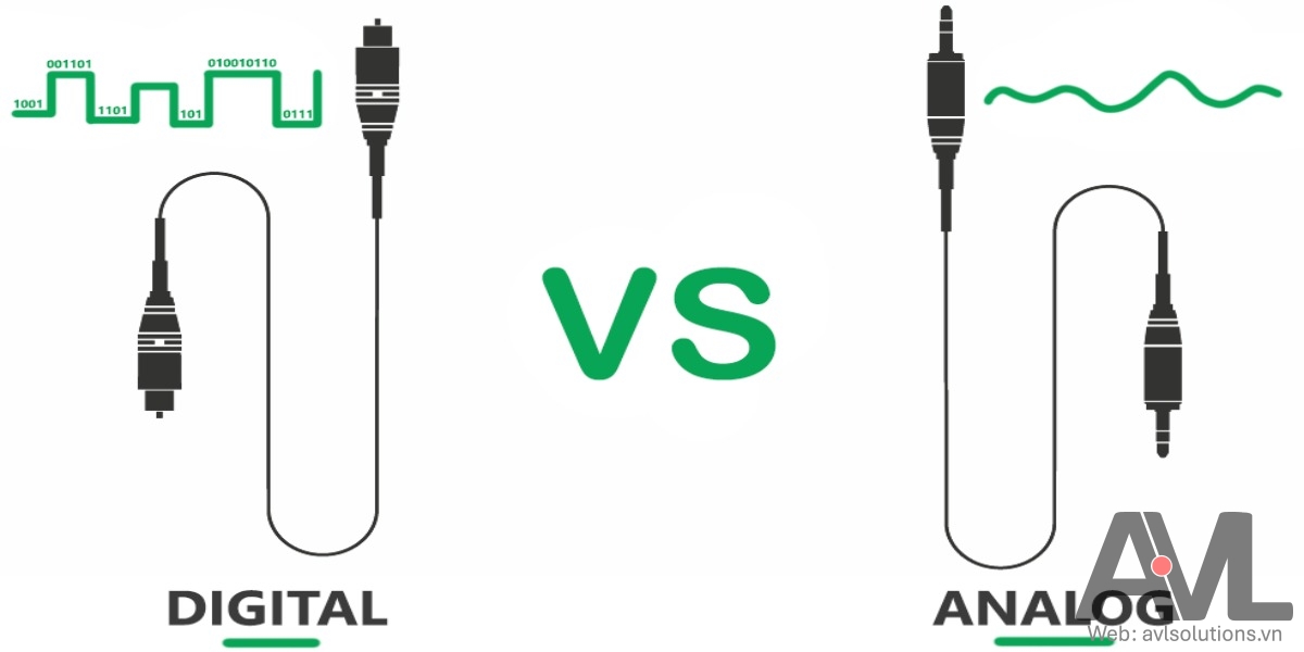 Âm thanh tương tự (Analog) và âm thanh kỹ thuật số (Digital) khác nhau như thế nào?
