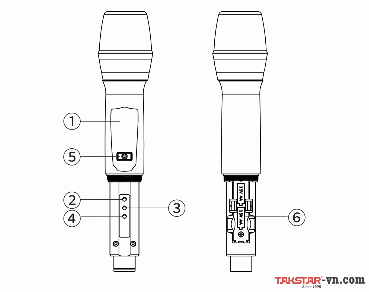 Hướng dẫn sử dụng bộ micro không dây TS-K01