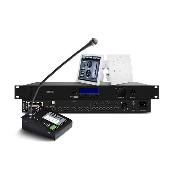 Hệ thống âm thanh công cộng ma trận 5x5